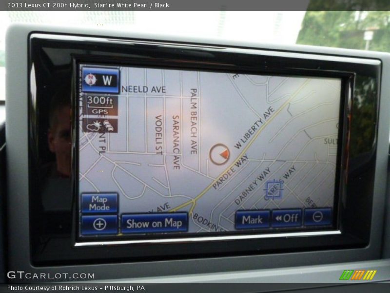 Starfire White Pearl / Black 2013 Lexus CT 200h Hybrid