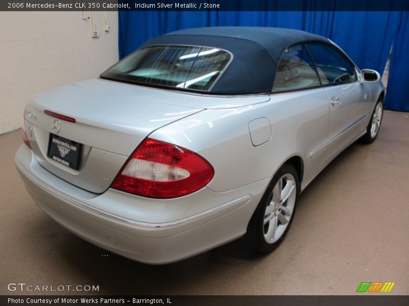Iridium Silver Metallic / Stone 2006 Mercedes-Benz CLK 350 Cabriolet