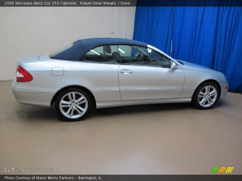 Iridium Silver Metallic / Stone 2006 Mercedes-Benz CLK 350 Cabriolet
