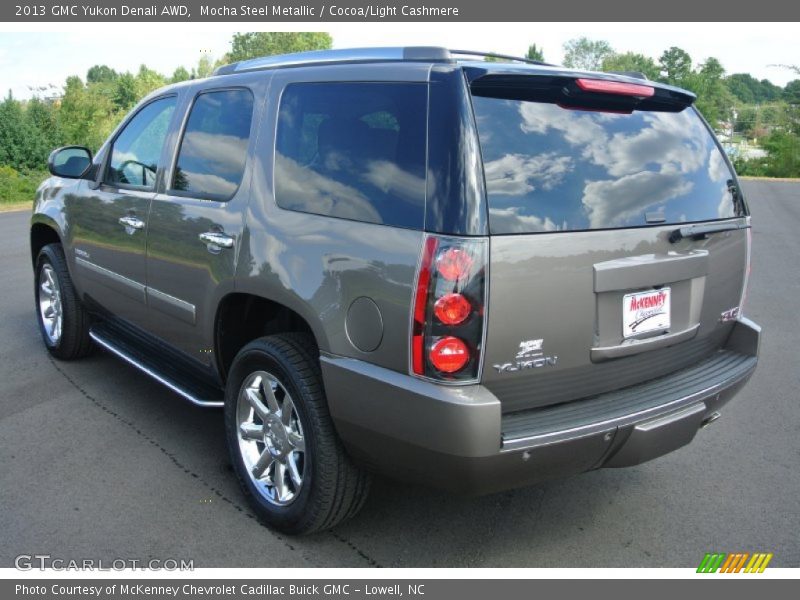 Mocha Steel Metallic / Cocoa/Light Cashmere 2013 GMC Yukon Denali AWD