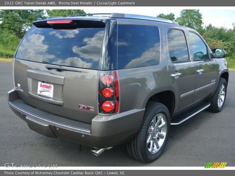 Mocha Steel Metallic / Cocoa/Light Cashmere 2013 GMC Yukon Denali AWD