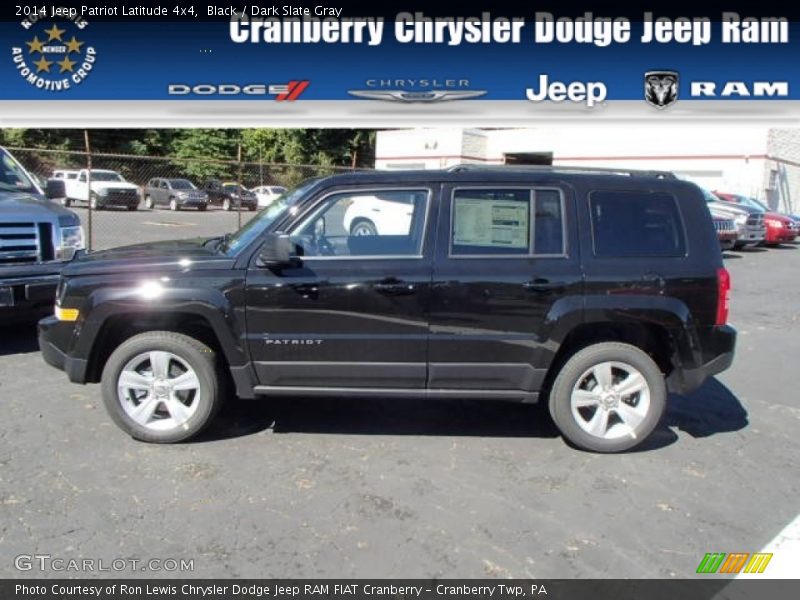 Black / Dark Slate Gray 2014 Jeep Patriot Latitude 4x4