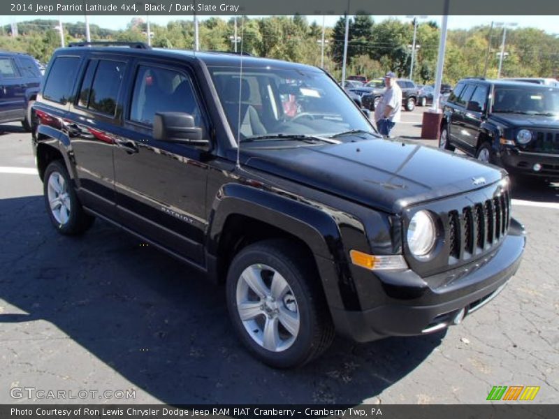 Black / Dark Slate Gray 2014 Jeep Patriot Latitude 4x4