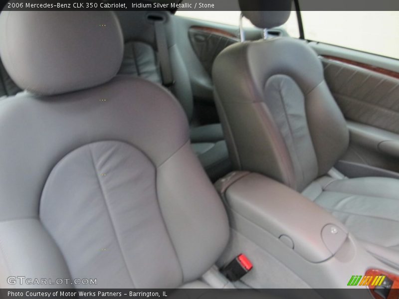 Iridium Silver Metallic / Stone 2006 Mercedes-Benz CLK 350 Cabriolet