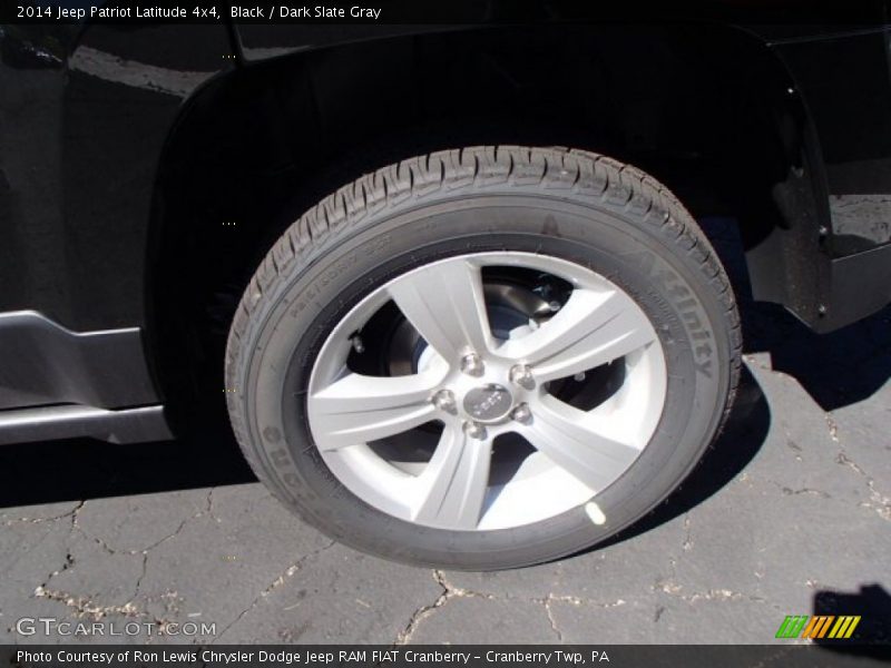 Black / Dark Slate Gray 2014 Jeep Patriot Latitude 4x4