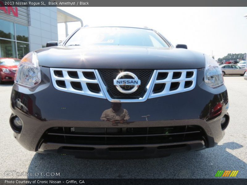 Black Amethyst / Black 2013 Nissan Rogue SL
