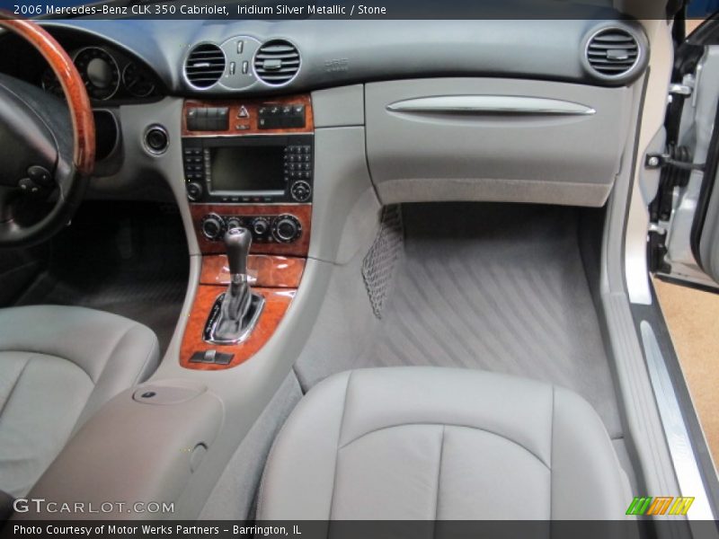 Iridium Silver Metallic / Stone 2006 Mercedes-Benz CLK 350 Cabriolet