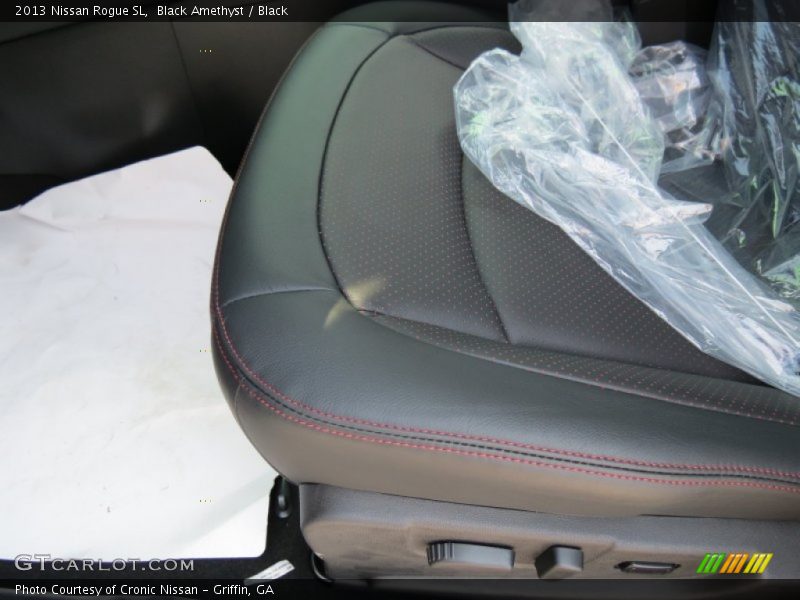 Black Amethyst / Black 2013 Nissan Rogue SL