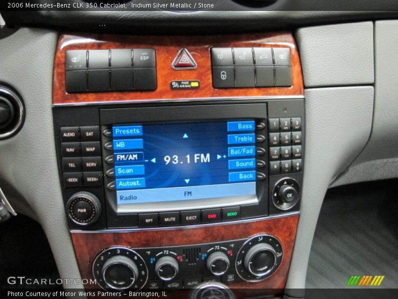 Iridium Silver Metallic / Stone 2006 Mercedes-Benz CLK 350 Cabriolet
