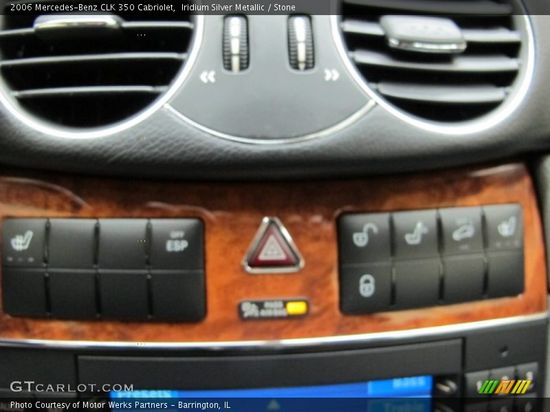Iridium Silver Metallic / Stone 2006 Mercedes-Benz CLK 350 Cabriolet