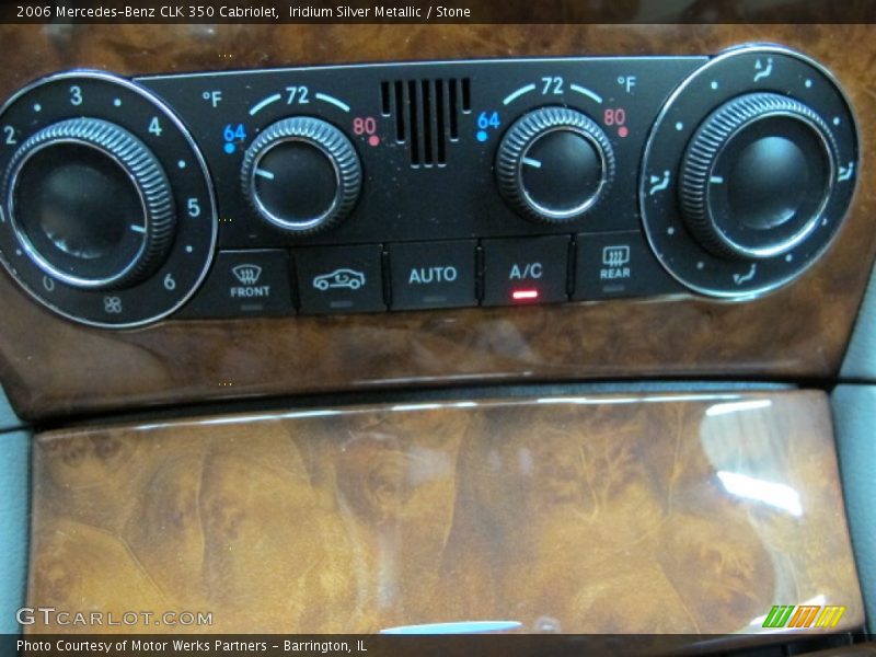 Iridium Silver Metallic / Stone 2006 Mercedes-Benz CLK 350 Cabriolet