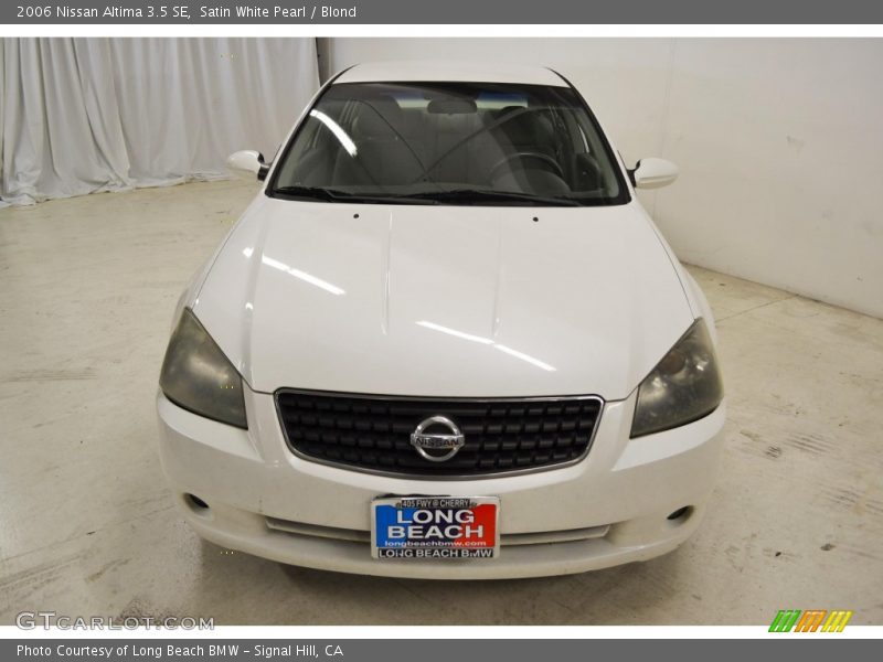 Satin White Pearl / Blond 2006 Nissan Altima 3.5 SE