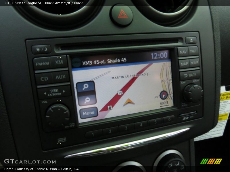 Black Amethyst / Black 2013 Nissan Rogue SL