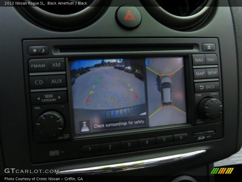 Black Amethyst / Black 2013 Nissan Rogue SL
