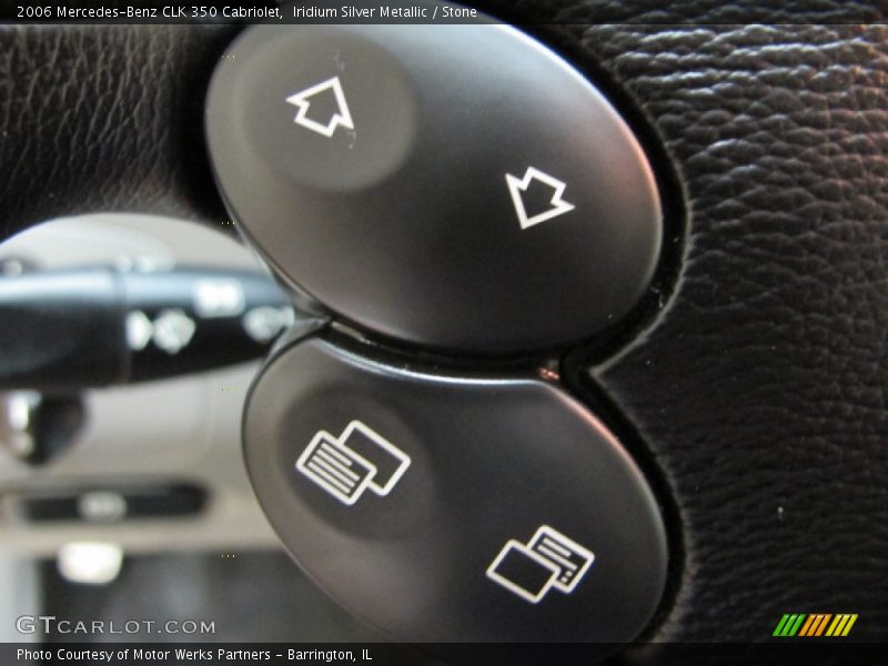 Iridium Silver Metallic / Stone 2006 Mercedes-Benz CLK 350 Cabriolet