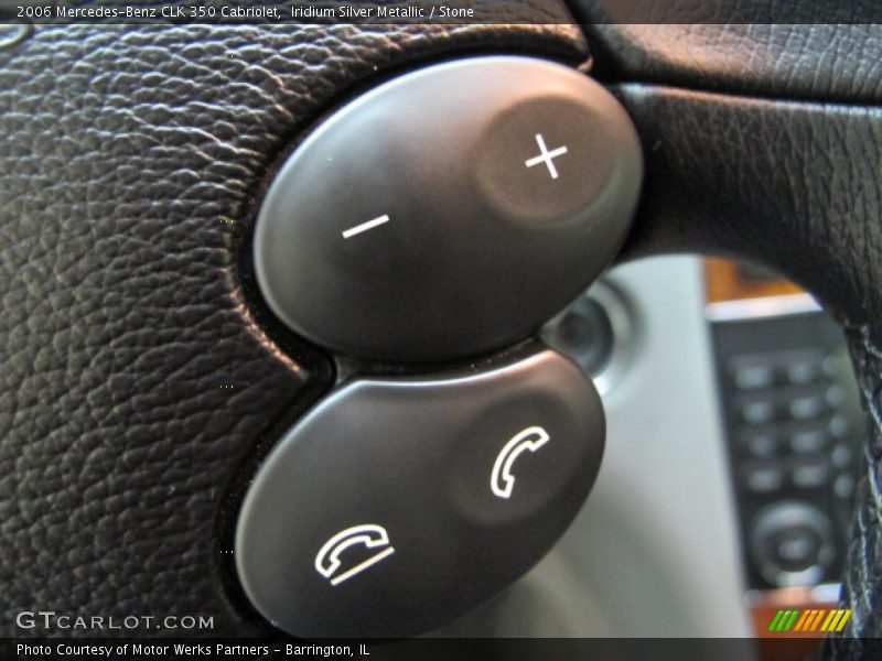 Iridium Silver Metallic / Stone 2006 Mercedes-Benz CLK 350 Cabriolet