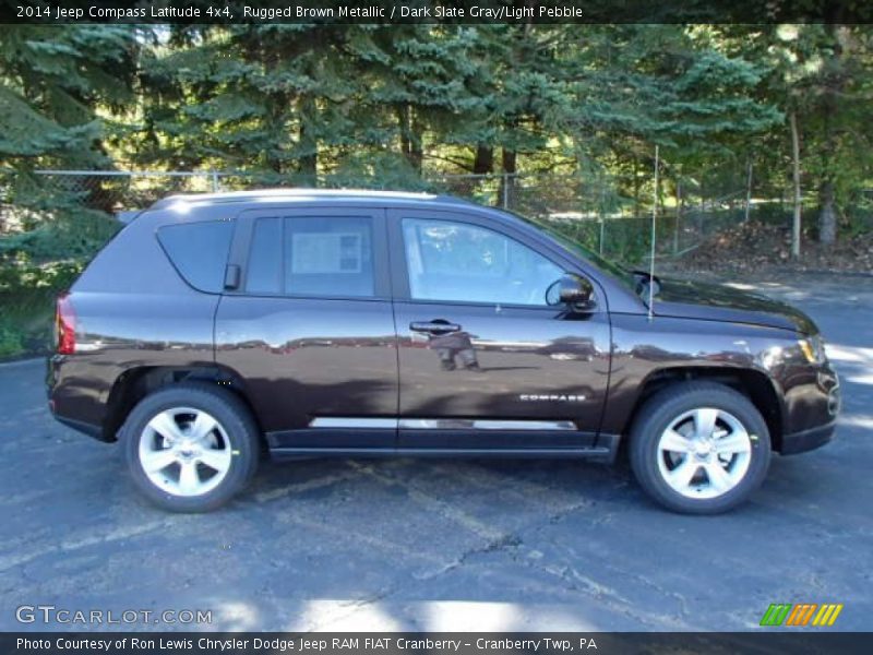 Rugged Brown Metallic / Dark Slate Gray/Light Pebble 2014 Jeep Compass Latitude 4x4