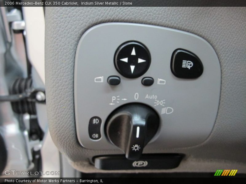 Iridium Silver Metallic / Stone 2006 Mercedes-Benz CLK 350 Cabriolet