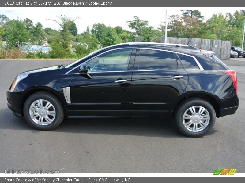 Black Raven / Ebony/Ebony 2013 Cadillac SRX Luxury FWD