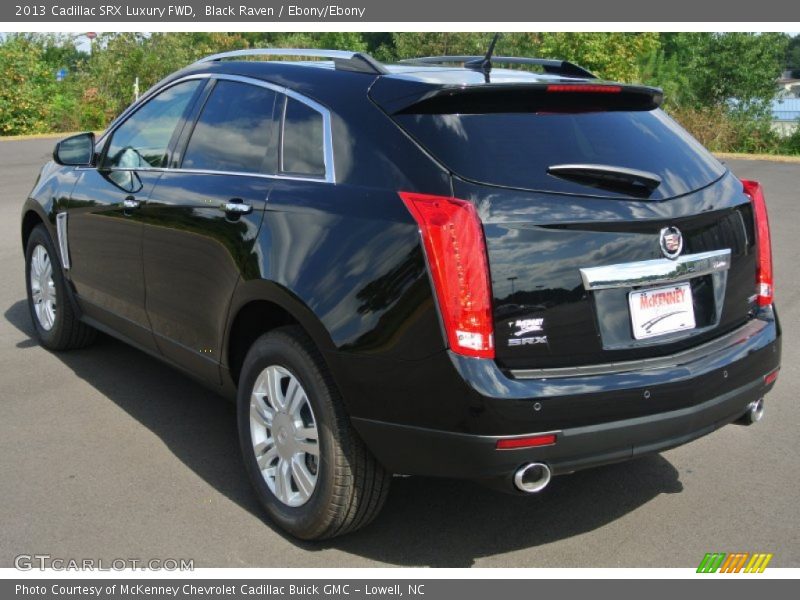 Black Raven / Ebony/Ebony 2013 Cadillac SRX Luxury FWD