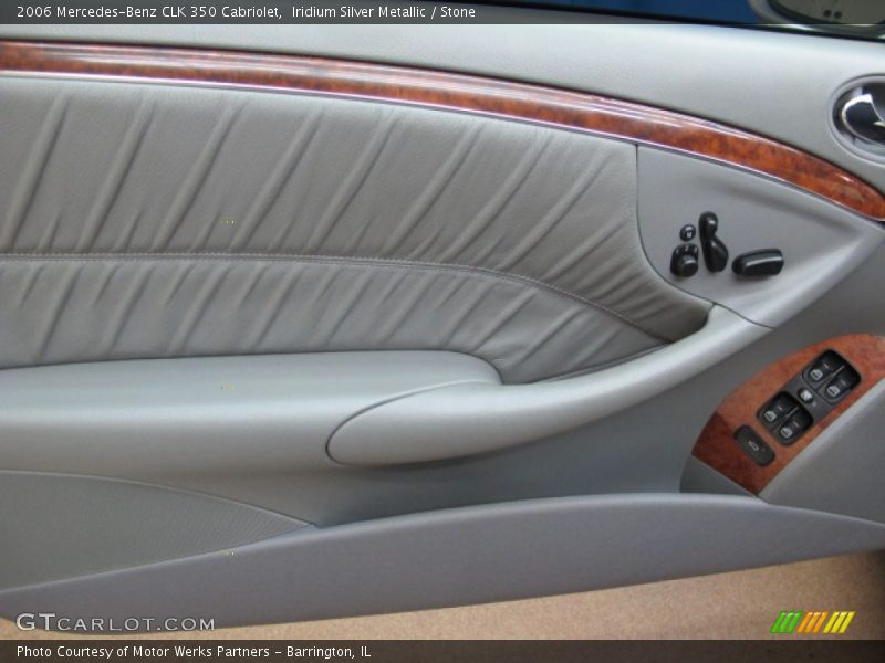 Iridium Silver Metallic / Stone 2006 Mercedes-Benz CLK 350 Cabriolet
