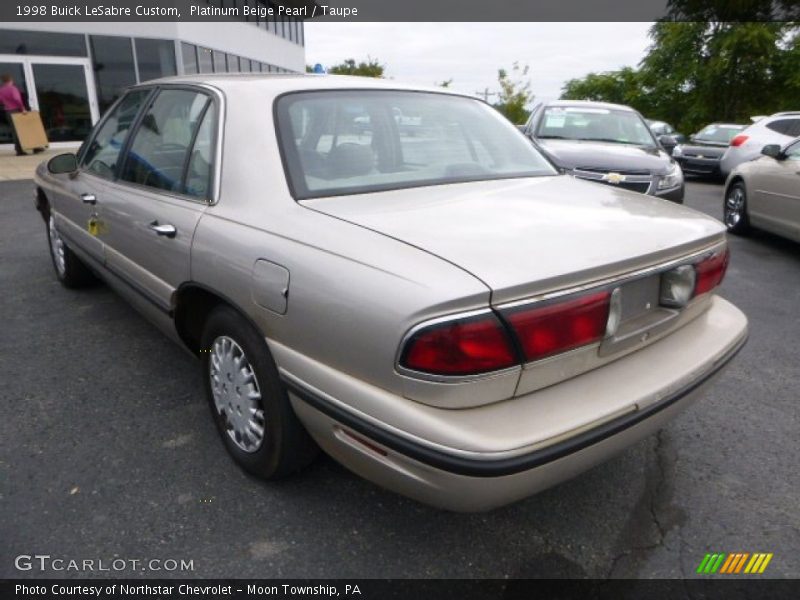 Platinum Beige Pearl / Taupe 1998 Buick LeSabre Custom