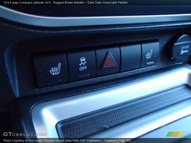Rugged Brown Metallic / Dark Slate Gray/Light Pebble 2014 Jeep Compass Latitude 4x4