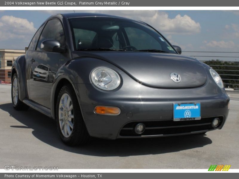 Platinum Grey Metallic / Gray 2004 Volkswagen New Beetle GLS Coupe