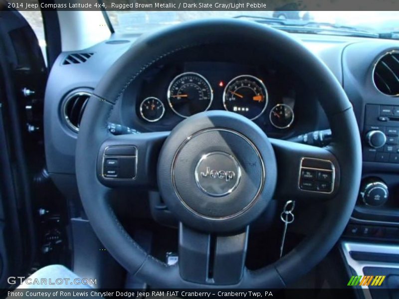 Rugged Brown Metallic / Dark Slate Gray/Light Pebble 2014 Jeep Compass Latitude 4x4