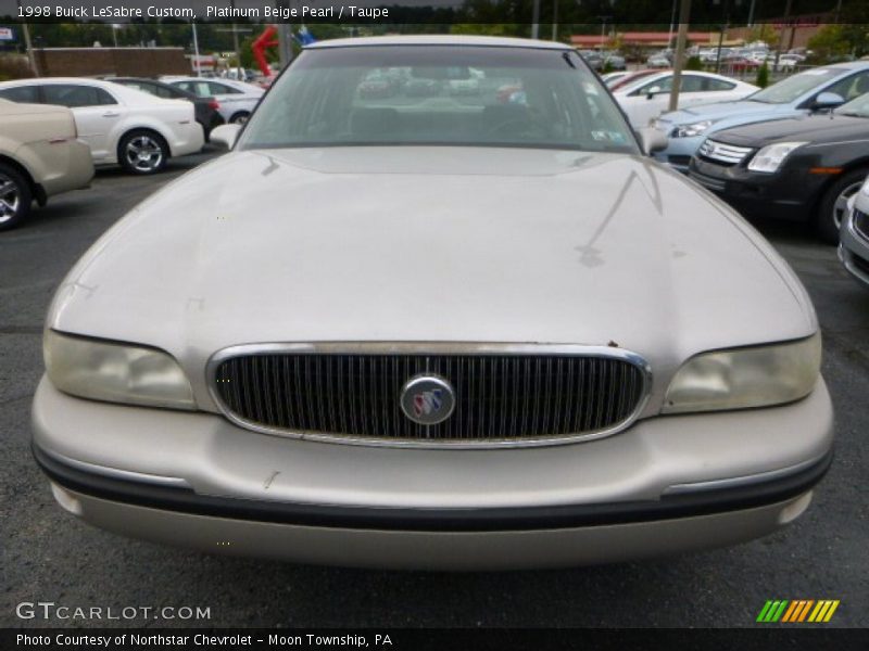 Platinum Beige Pearl / Taupe 1998 Buick LeSabre Custom
