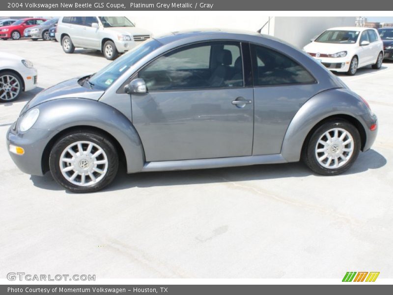 Platinum Grey Metallic / Gray 2004 Volkswagen New Beetle GLS Coupe