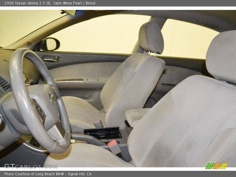 Satin White Pearl / Blond 2006 Nissan Altima 3.5 SE