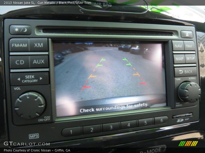 Gun Metallic / Black/Red/Silver Trim 2013 Nissan Juke SL