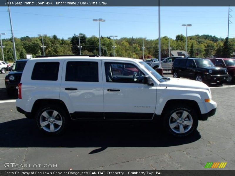 Bright White / Dark Slate Gray 2014 Jeep Patriot Sport 4x4