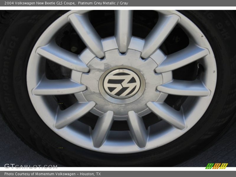 Platinum Grey Metallic / Gray 2004 Volkswagen New Beetle GLS Coupe