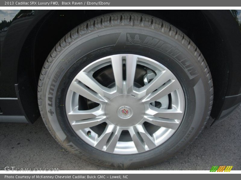 Black Raven / Ebony/Ebony 2013 Cadillac SRX Luxury FWD