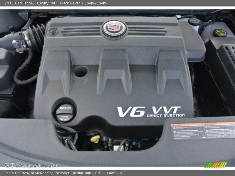 Black Raven / Ebony/Ebony 2013 Cadillac SRX Luxury FWD
