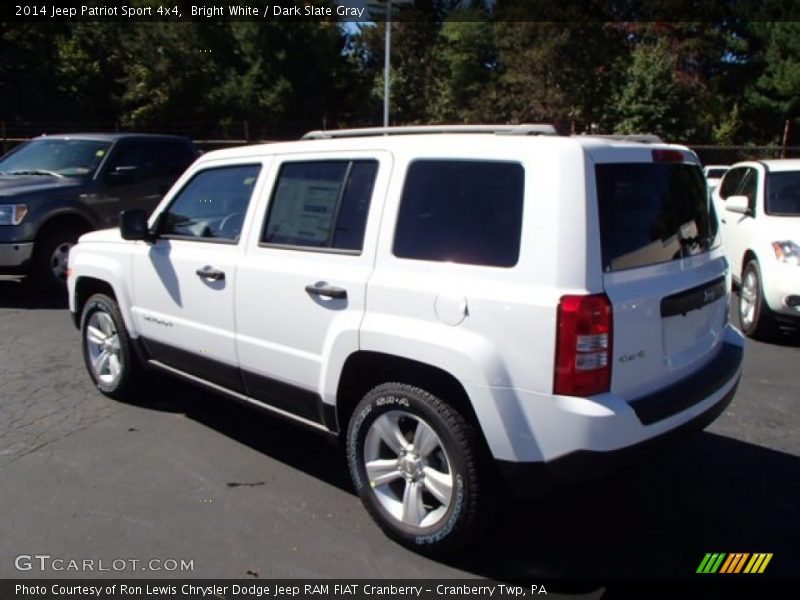 Bright White / Dark Slate Gray 2014 Jeep Patriot Sport 4x4