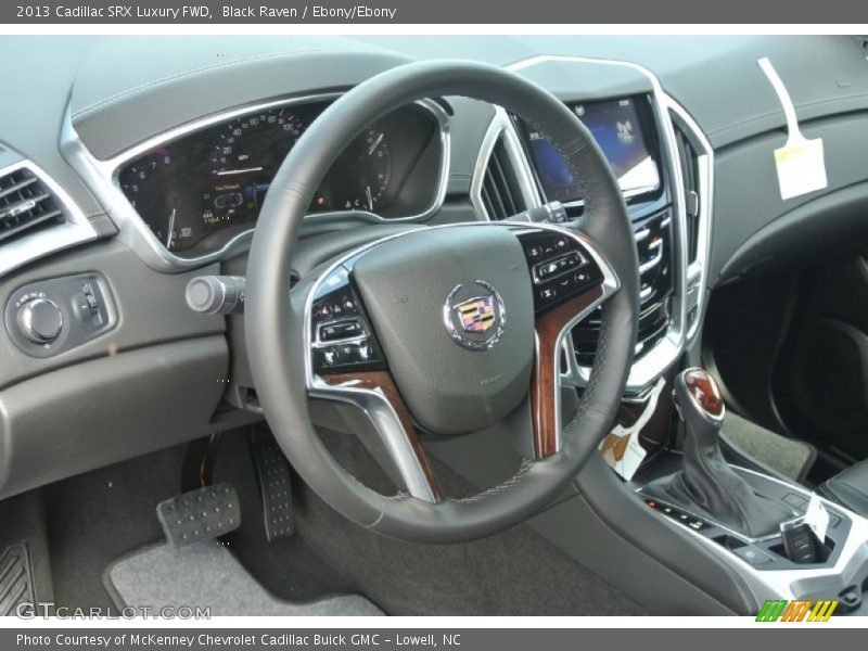 Black Raven / Ebony/Ebony 2013 Cadillac SRX Luxury FWD