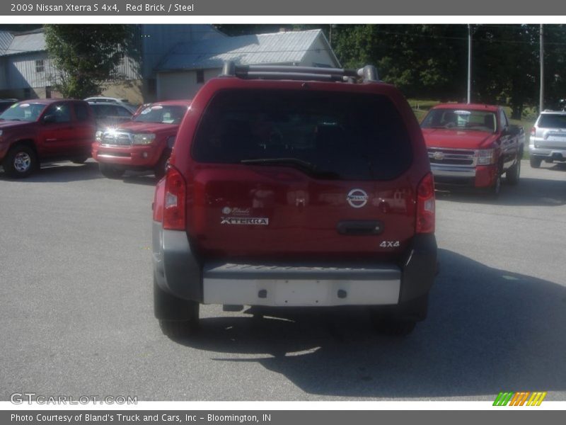 Red Brick / Steel 2009 Nissan Xterra S 4x4