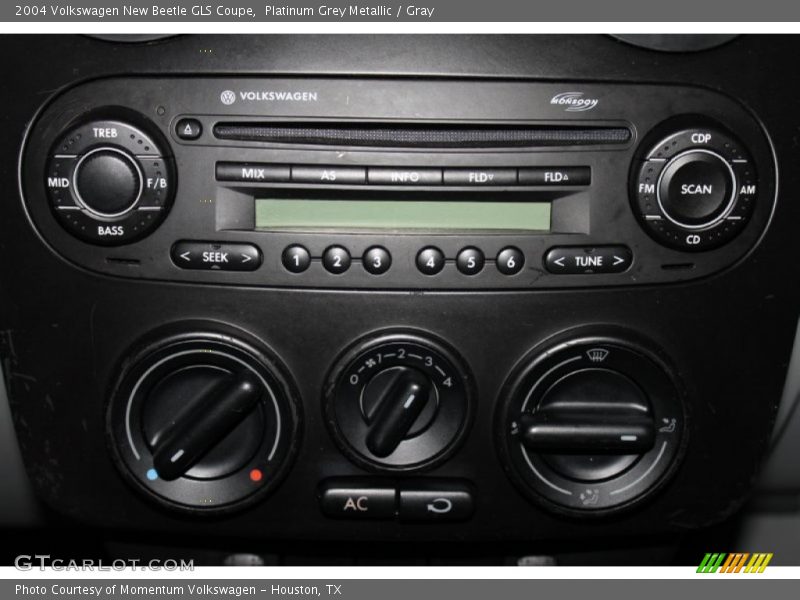 Platinum Grey Metallic / Gray 2004 Volkswagen New Beetle GLS Coupe