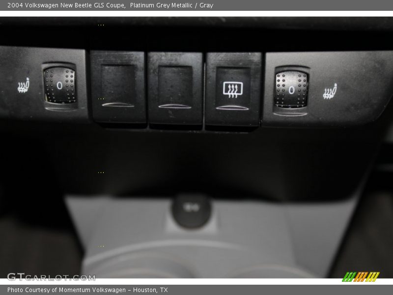 Platinum Grey Metallic / Gray 2004 Volkswagen New Beetle GLS Coupe