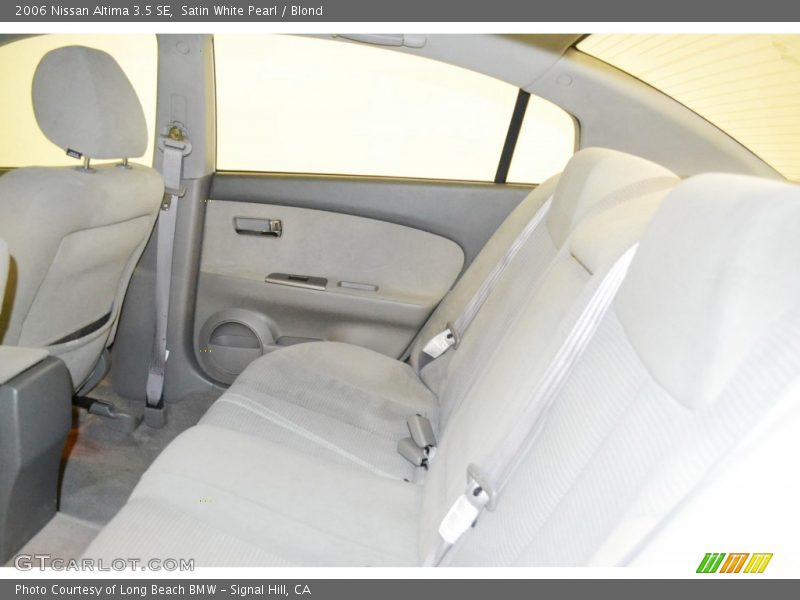 Satin White Pearl / Blond 2006 Nissan Altima 3.5 SE