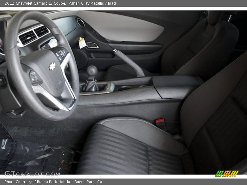 Ashen Gray Metallic / Black 2012 Chevrolet Camaro LS Coupe
