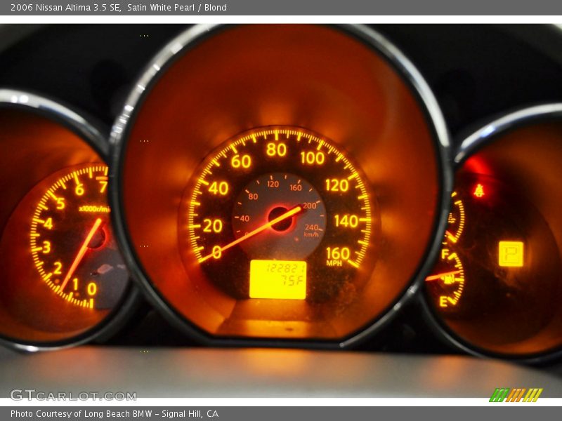 Satin White Pearl / Blond 2006 Nissan Altima 3.5 SE