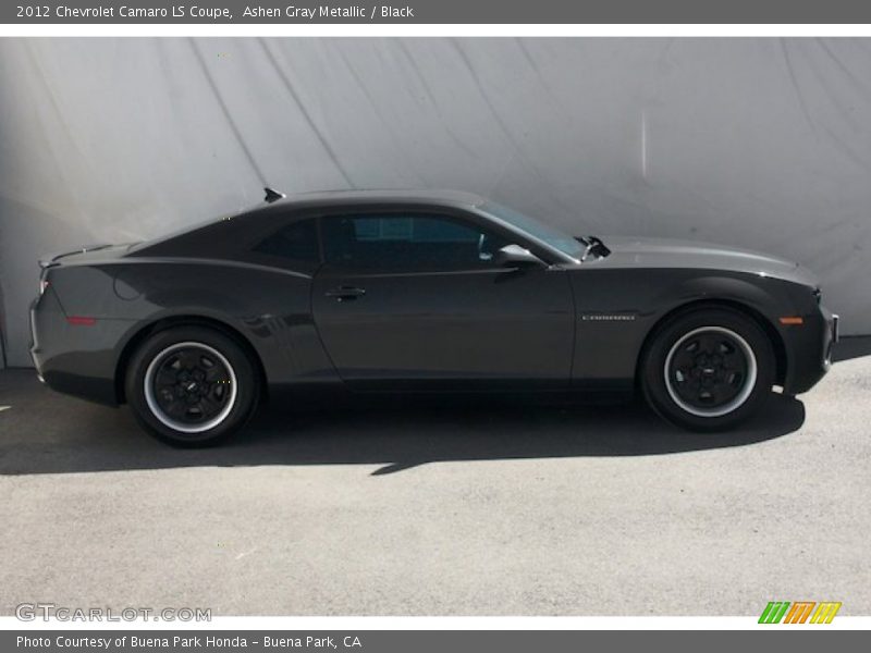 Ashen Gray Metallic / Black 2012 Chevrolet Camaro LS Coupe