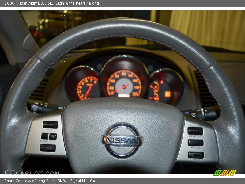 Satin White Pearl / Blond 2006 Nissan Altima 3.5 SE