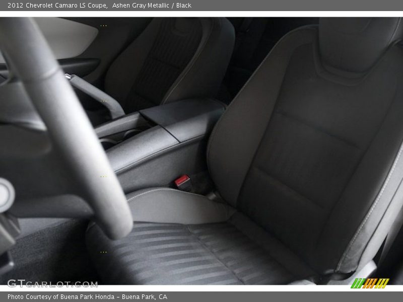 Ashen Gray Metallic / Black 2012 Chevrolet Camaro LS Coupe