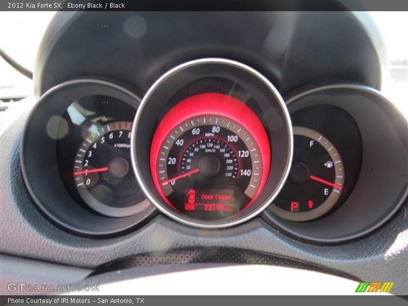  2012 Forte SX SX Gauges