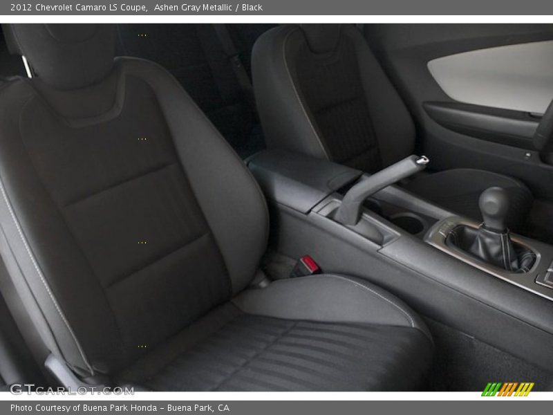 Ashen Gray Metallic / Black 2012 Chevrolet Camaro LS Coupe